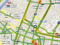 Traffic on Map
